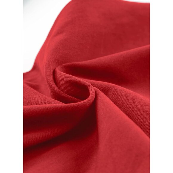 Women's Cargo Jeans Cotton Wide Leg Loose Fit Mid Rise Denim Pants - Picture 8 of 9